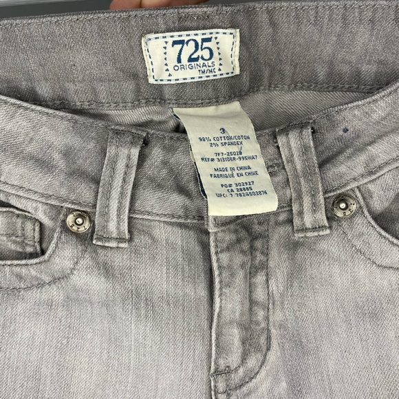 VINTAGE - 725 Originals - Gray Jeans - Size 3 - Picture 3 of 3